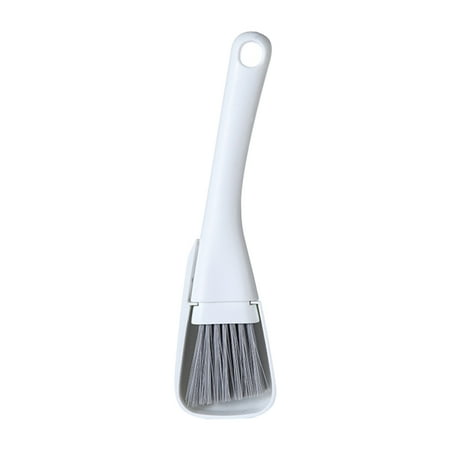 

2 In 1 Slot With Dustpan Long Handle Window Groove Cleaning Brush Track Portable