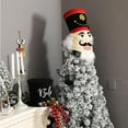 thumbnail image 4 of Christmas Nutcracker Top Hat§christmas Tree Topper Hat Christmas Nutcracker Top Hat Christmas Tree Topper Hat For Xmas Party Home Living Room Table Decor Gift, 4 of 8