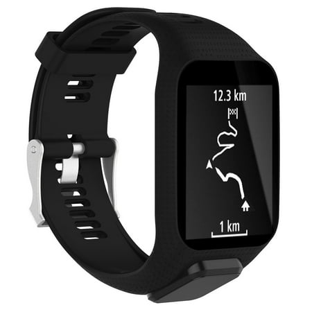 Long Witch - Silicagel Replacement Watchband Watch Strap 25cm long For TomTom 2 / 3 Series GPS Watch