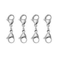 thumbnail image 3 of AMLESO 2x4x Double Opening Lobster Claw Clasps Lock Jewelry Making Bracelet Extension 2 Pcs, 3 of 8