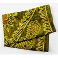 thumbnail image 2 of Phagun Green Floral & Paisley Print Pure Silk Square&nbsp;Scarf&nbsp;Neck Wrap Summer Hair Bandanas For Women, 2 of 6