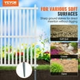 thumbnail image 3 of 2-Pack 48"W x 48"H Vinyl Fence Panels for AC Units, Trash Cans & Pool Equipment – Weatherproof Privacy Screen, 3 of 11