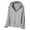 Grey, variant on UPF 50+ Sun Protective Women's Lightweight Hoodie, Full-Zip Long Sleeve Sun Shirt for Hiking & Outdoor Activities