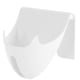 thumbnail image 2 of Injueey Caja de drenaje para baño, estante de almacenamiento de esponja montado en la pared, bandeja de plástico, contenedor organizador sin Juegos de accesorios de baño blanco Injueey HA001226-01, 2 of 6