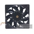 thumbnail image 2 of For Sanyo Denki 9GV1212P4G03 DC 12V 1.68A 120x120x25mm 3-Wire Server Cooling Fan, 2 of 2