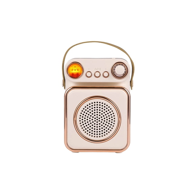 Altavoces Bluetooth Inalámbrico Inteligente Bluetooth Altavoz, Micrófono Inalámbrico, Karaoke, Micrófono Infantil, Audio Portátil Al Aire Libre con Micrófono, Audio Portátil Bluetooth Altavoces