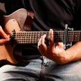 thumbnail image 5 of Guitar Rolling Capo Sliding Capo Adjustable Capo Rubber And Stainless Steel Capo 2pcs, 5 of 5