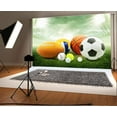 thumbnail image 2 of ABPHOTO 7x5ft Sports Game Backdrop Interior Stadium Football Basketball Baseball American Soccer Backdrops for Photography Shining Lights Green Grassland Photo Background Boys Men Studio Props, 2 of 4
