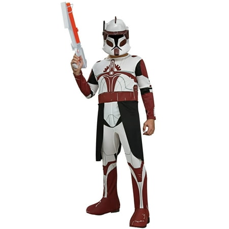Arc Trooper Commander - Star Wars Clone Wars Clone Trooper Commander Fox Child Costume