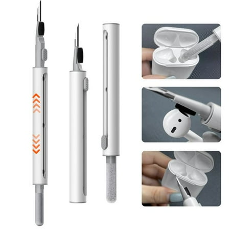 

Bluetooth Earbuds Cleaning Pen for Airpods Pro Smasener3 in 1 Multi-Purpose Cleaner Kit Soft Brush for Cleaning The Earwax Dust in Bluetooth Headset Box Camera Mobile Phone