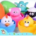 thumbnail image 6 of Fun Little Toys 12 PCs Easter Eggs Prefilled with Animal Finger Puppets, Easter Party Favors, Easter Basket Stuffers, Easter Egg Fillers, Goodie Bags Fillers, Classroom Prizes, 6 of 7