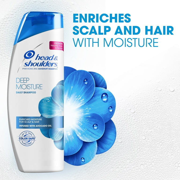 Head & Shoulders Dandruff Shampoo, Deep Moisture, 12.8 fl oz