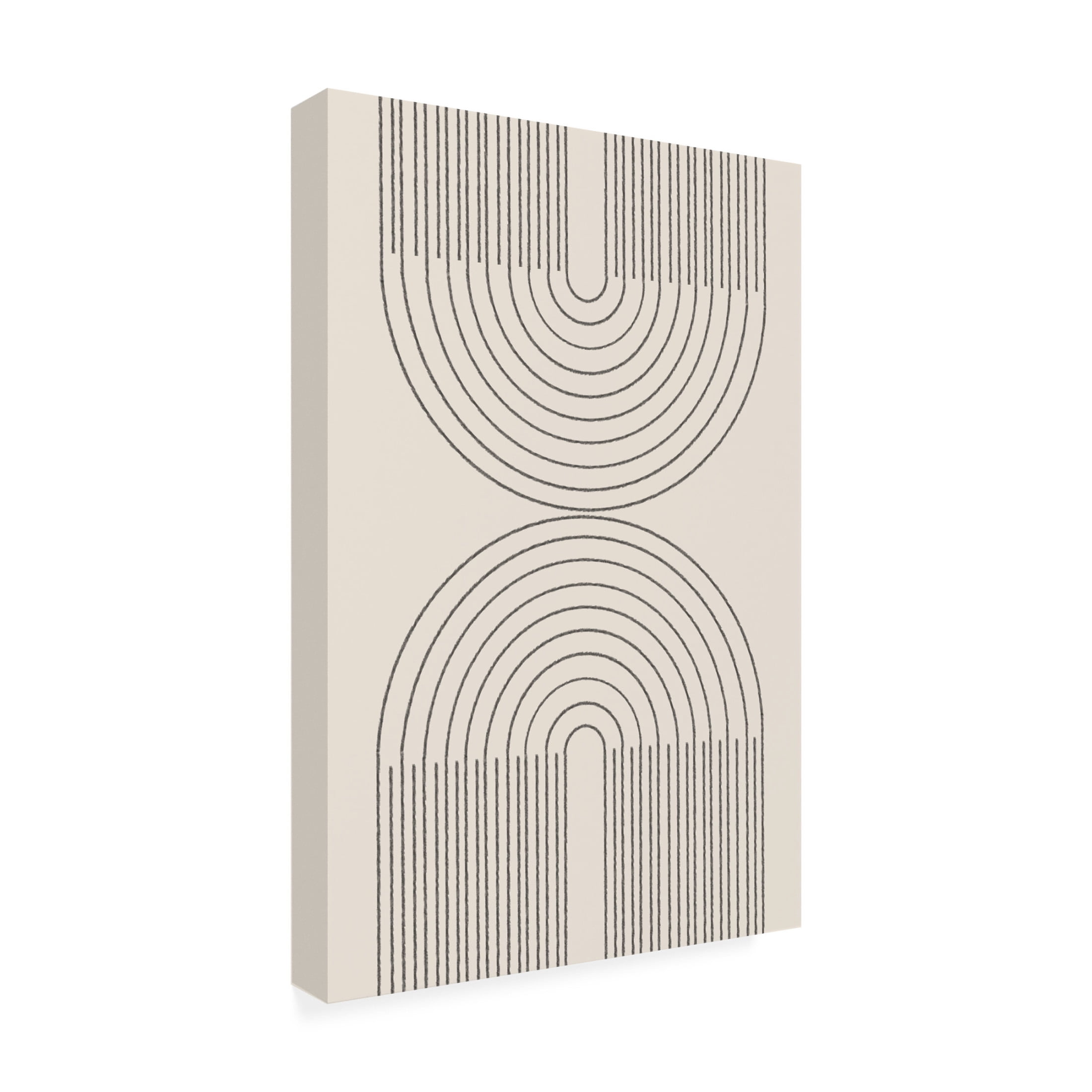 Trademark Fine Art THE MIUUS STUDIO Simple Arch Composition Canvas Wall Art