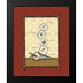 thumbnail image 2 of Laliberte, Andrea 12x14 Black Modern Framed Museum Art Print Titled - Sushi II, 2 of 5