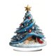 thumbnail image 2 of Árbol de Navidad 2D Plano Acrílico Adorno Navidad Hogar Fiesta Escritorio Decoración, 2 of 4
