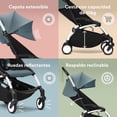 thumbnail image 4 of Carriola Stokke YOYO3 Blanca Aqua Compacta para Niños de 6 Meses en Adelante, 4 of 7