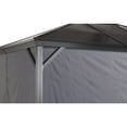 thumbnail image 3 of Sojag Grey Curtains For Verona Gazebo, 10 Ft. X 14 Ft., Polyester, Outdoor Shades, 3 of 6