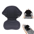 thumbnail image 2 of Kayak Seat Cushion Padded with Storage Bag Non-Slip Oxford Cloth Pad Canoe Boat Backrest Seats Back Support Sit on Top for Kayaking Rafting Canoeing_Perfect Gift, 2 of 5