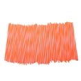 thumbnail image 2 of koolsoo 75Pcs 24cm Motocycle Wheel Rim Spoke Wraps Skins Cover Orange and White, 2 of 9