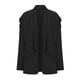 thumbnail image 5 of Blazer de moda para mujer, abrigo de traje liso con botones, abrigo informal de manga larga sin sombrero, abrigo para mujer, 5 of 6