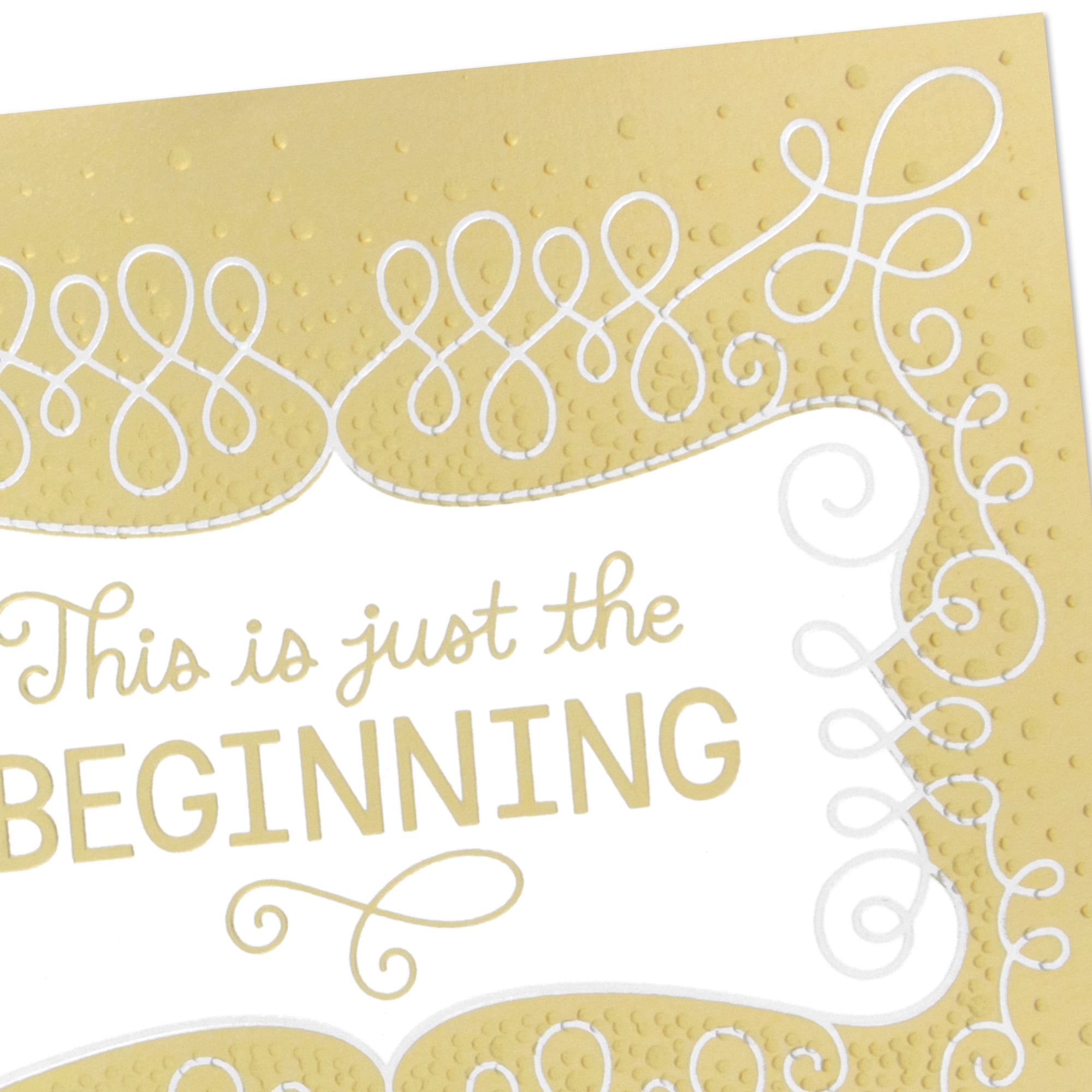 Hallmark Congratulations Card (This Is Just the Beginning)