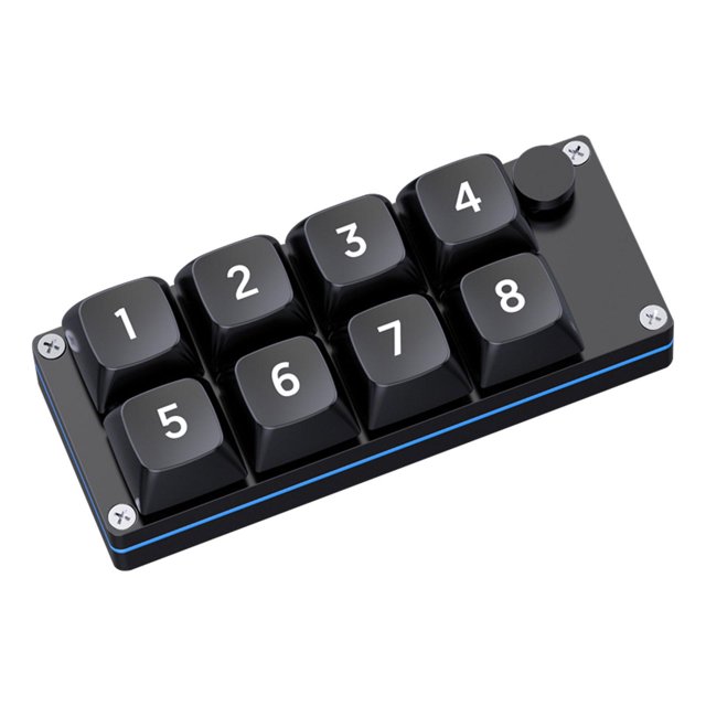 ZLight Single Handed Keyboard Mechanical 1 Black Gaming Keyboard Handed Mechanical