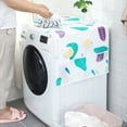 thumbnail image 3 of Kmbangi Household Refrigerator Anti-dust Cover Multifunctional Hanging Storage Bag, 3 of 4