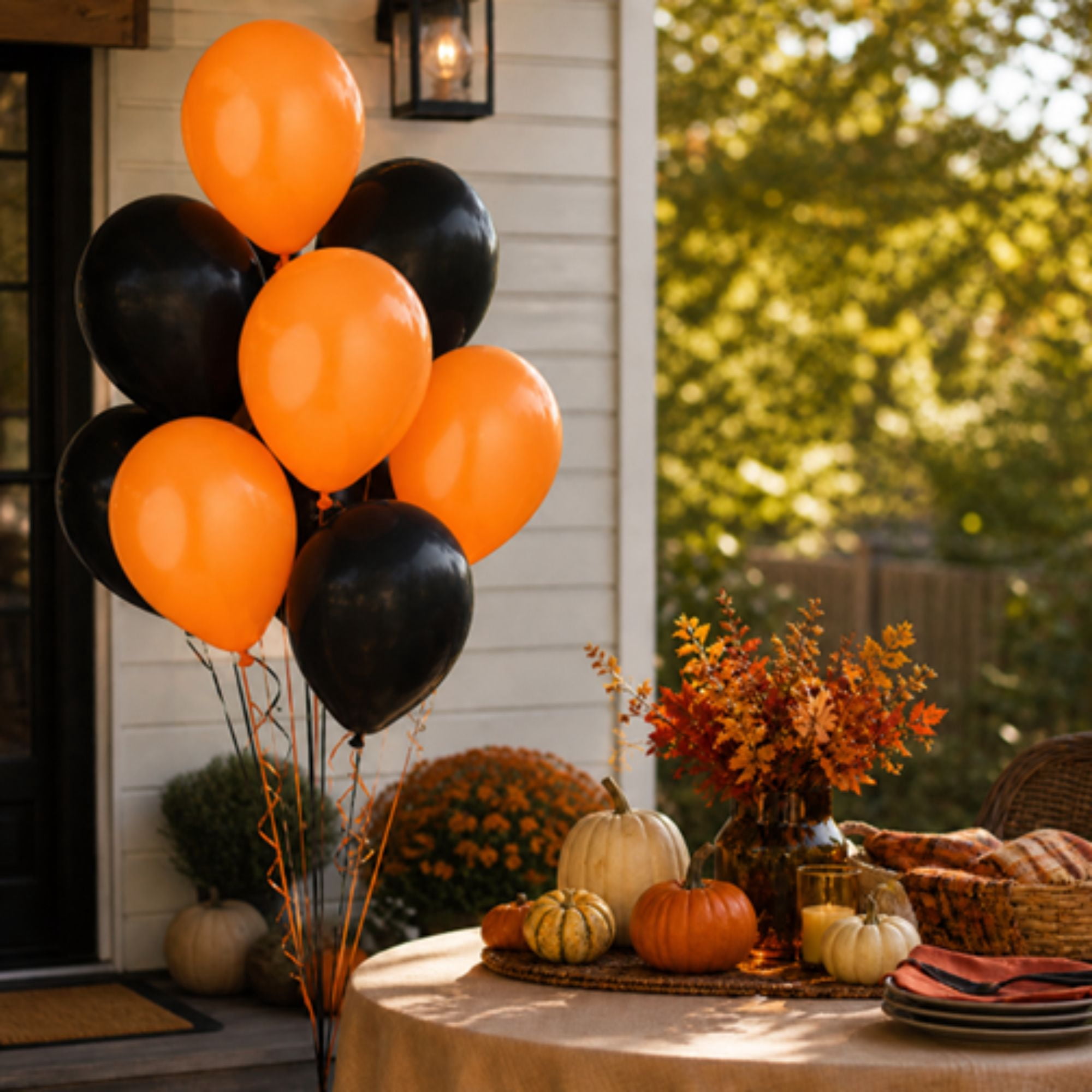 12" Orange Latex Balloons, 15 Pieces, by Way To Celebrate