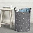 thumbnail image 6 of Fuzoiu Airplane Routes Around The World Print Circular Hamper,Laundry Basket with Handle,Collapsible Laundry,Dirty Clothes Storage Basket,for Bedroom Bathroom Dorm Living Room-Small, 6 of 6