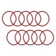 thumbnail image 3 of 10x Correas De Amarre De Cuerda Elástica De Trampolín Para Lona De Tienda De Trampolín Interior Roja Sunnimix cuerda elástica para trampolín, 3 of 8