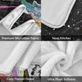 thumbnail image 3 of Yayeee Throw Blanket for Couch Soft Warm 50" x 60" Sofa Chair Bed Decoration, Colorful White, 3 of 7