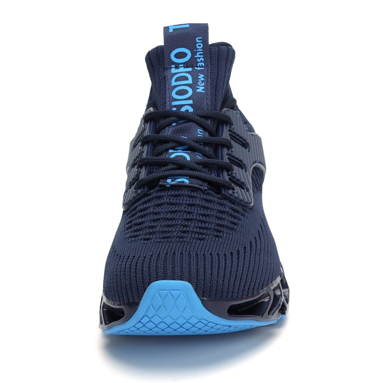 Men Sport Running Sneakers Tennis Athletic Walking Shoes Navy Blue Size  11.5 Mesh Fashion Casual Gym Runner Jogging Trainers - Walmart.com