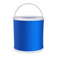 thumbnail image 3 of Almencla Foldable Water Bucket Fishing Bucket Multipurpose Practical Portable Oxford Cloth for Home Backpacking Fishing Kitchen Hiking 11L, 3 of 8