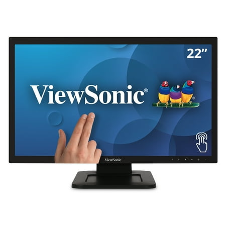 UPC: 0766907856217 | ViewSonic TD2210 22 Inch 1080p Single Point Resistive Touch Screen Monitor with DVI and VGA