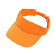 thumbnail image 1 of Sombrero con visera para el sol, sombrero de playa de algodón con parte vacía para adultos, niños, ciclismo, deportes al aire libre Naranja, 1 of 8