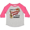 thumbnail image 3 of Inktastic I Listen to Country Music with My Mommy with Guitar and Hat Boys or Girls Toddler T-Shirt, 3 of 5
