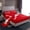 Red, variant on Feelyou Child American Lacrosse Twin Sheet Sets, Ball Sports Gaming Twin Fitted Sheet, Red Cartoon Theme Flat Sheet, Microfiber Bedroom Decor, 3 Pieces