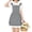 Grey, variant on Vintage Ruffle Apron for Women, Cute Kitchen Apron for Cook | Machine Washable,Firm Stitching,2 Pockets,Vintage Ruffles,Long Tie Straps,Adjustable Ties for Cooking,Serving,Maid Costumes