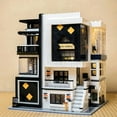 thumbnail image 3 of Art Gallery Modular Building Blocks Toy Bricks Model City Street View MOC Buildings Set | General Jim's Toys | Compatible with Lego, Cobi, Wange, Sembo and all major brick building brands., 3 of 8