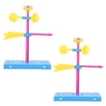 thumbnail image 1 of KAKOWELY 2 veletas de viento para niños, juguete educativo para ensamblar, experimento científico, 1 of 4