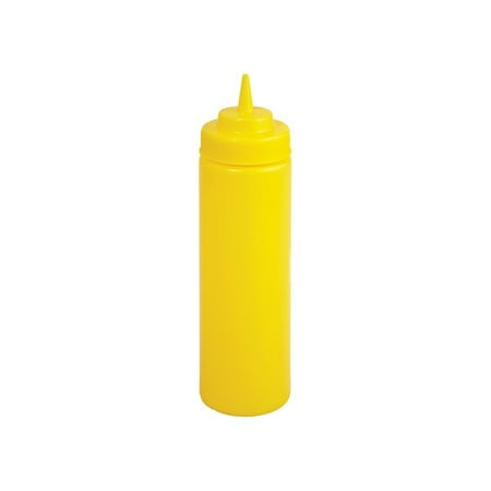 

16oz Squeeze Bottles Wide Mouth Yellow