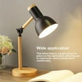 thumbnail image 2 of Household Office Hotel Studying Table Lamp Simple Design Living Room Book Reading Desk Light Eye Protection Lighting Black Warm UK Plug, 2 of 9