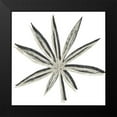 thumbnail image 2 of Vess, June Erica 15x15 Black Modern Framed Museum Art Print Titled - Cut Paper Palms III, 2 of 5