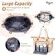 thumbnail image 3 of Bolso Pañalera Tonyeee, Bolsa Grande Impermeable para Pañales de Bebé, Bolsa para Hospital para Parto con Estuche para Chupete, Cambiador y Correa para Hombro, color caqui, 3 of 7