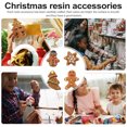 thumbnail image 3 of 40 piezas de accesorios decorativos navideños de resina, materiales hechos a mano para manualidades., 3 of 7