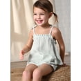 thumbnail image 4 of Modern Moments by Gerber Toddler Girl Eyelet Trim Gauze Top and Shorts Set, 2-Piece, Sizes 12M-5T, 4 of 13