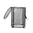 thumbnail image 3 of WESIEVYA Basking Light for Reptiles Lampshade Metal Black 1Set for Terrarium Setup, 3 of 6