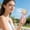 B, variant on Lunxisen 2 Pcs Portable Handheld Personal Fan USB Rechargeable Battery Operated Three Speed Cooling for Travel Outdoor