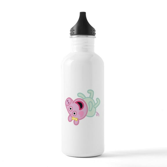 CafePress - Peppa Pig: Baby Pig - Stainless Steel Water Bottle, Sports Bottle, 1.0L