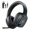 Black, variant on 2.4GHz Wireless Gaming Headsets for PS5, PS4, PC, Switch - Bluetooth 5.3 Gaming Headphones with Noise Canceling Mic, 7.1 Surround Sound, 70H Battery, Blue Lighting